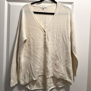 Madewell Vneck Pullover Sweater